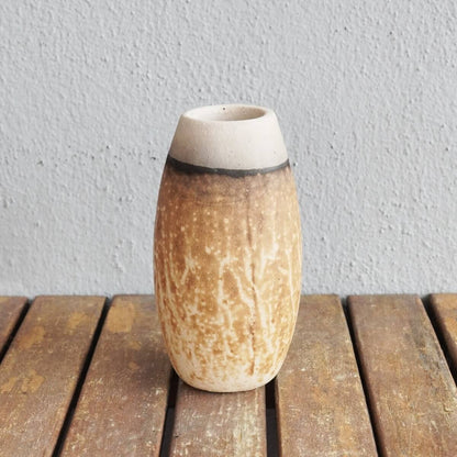 Tsuri Ceramic Raku Pottery Vase Unique Handmade ceramic pottery raku vases, urns, and home decor, sculptures, wall decor, gifts by Adil Ghani