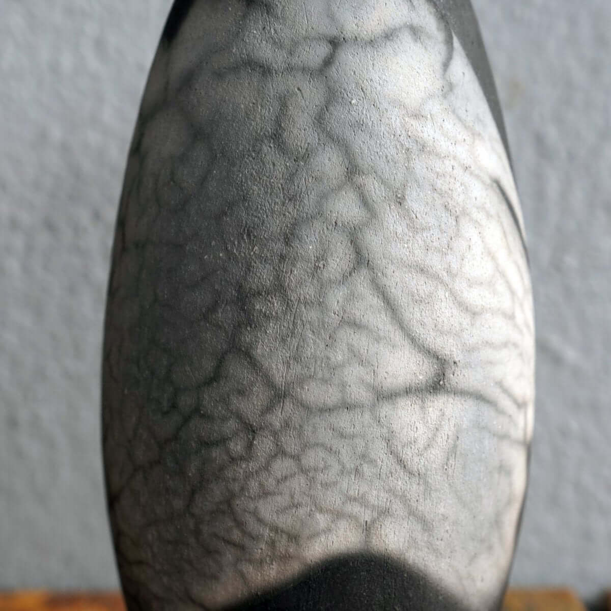 Raku pottery vase ceramic home decor
